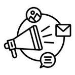 Using digital communication tools to amplify your brand message.